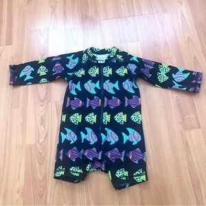 Hanna Andersson Baby Rashguard Swimsuit - 6-12 months